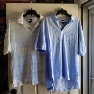 2 Tommy Hilfiger pplonshirts size XL